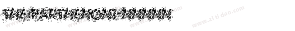 THE PARTHENON1字体转换